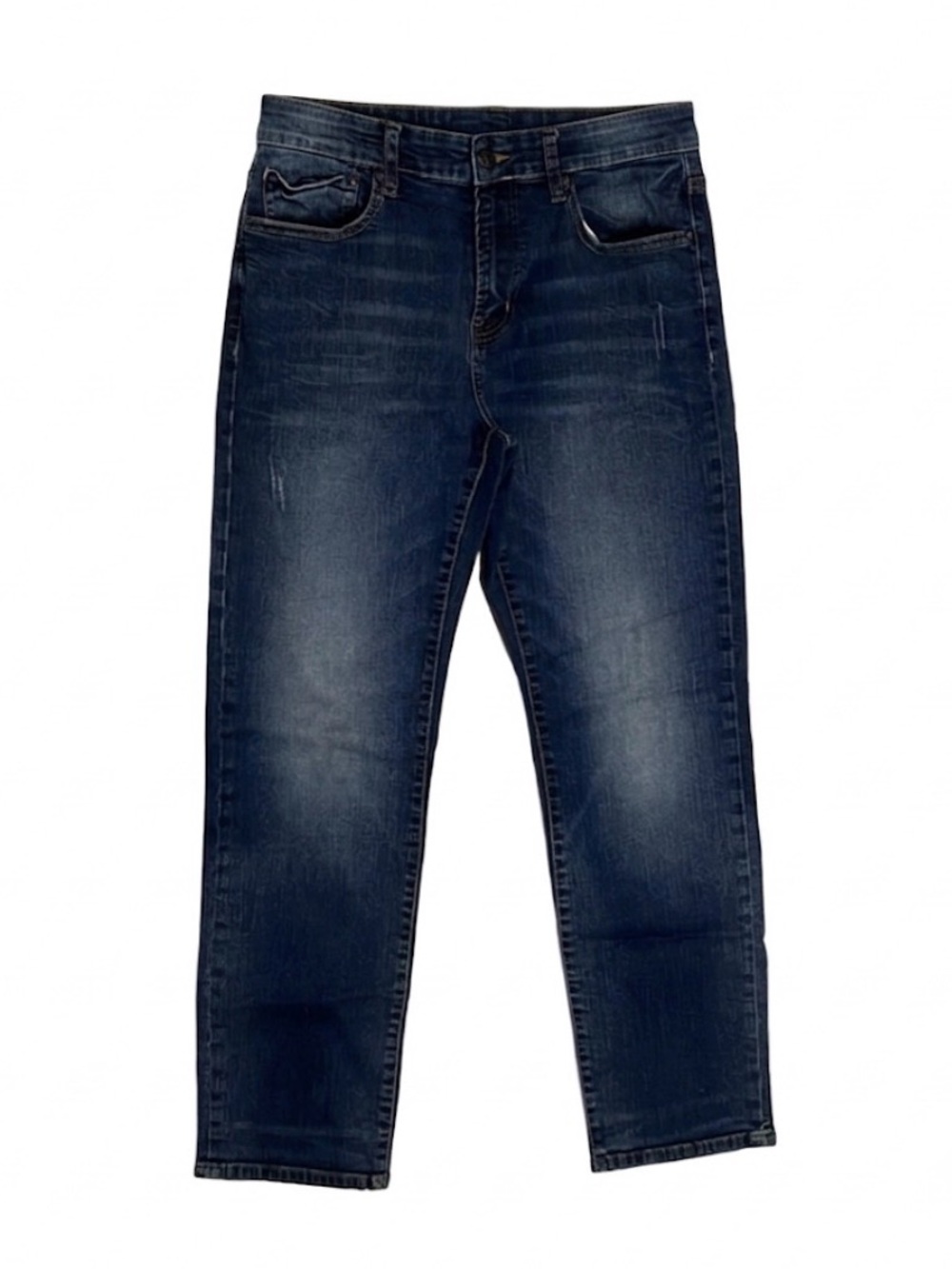 AERO Straight Denim Jeans, Men’s Waist 32, Blue